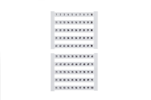 Weidmüller Klemmenmarkierer DEK (500 Stk.)