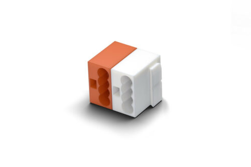 24v Verbindungsklemme Orange/ Weiß