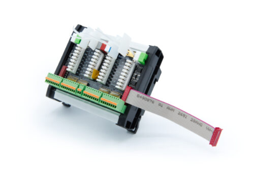 LOX-Connect CAT V3 Verteilerklemme 4-Kanal für Loxone / Tree / KNX / 1-Wire