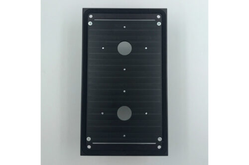 Montagekit auf D202 Doorbird-UP-Box für Loxone Intercom mit CodeTouch